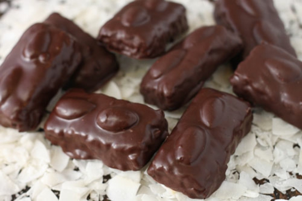 Almond coconut candy bars