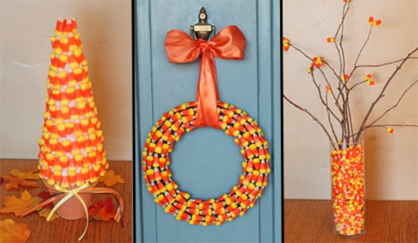 Halloween Crafts: Decorating with Candy Corn