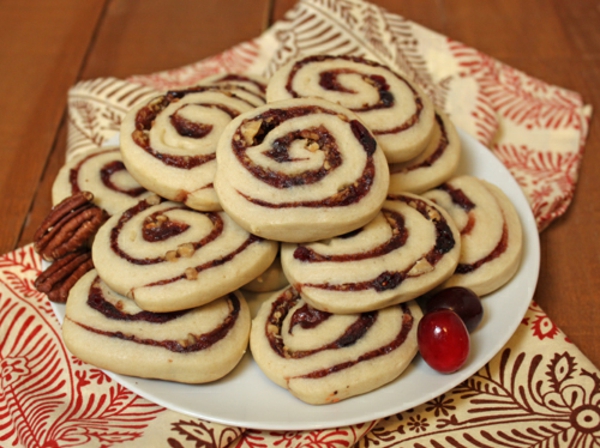 Cranberry Pecan Pinwheels Recipe