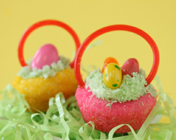 Cute Easter Basket Cookies