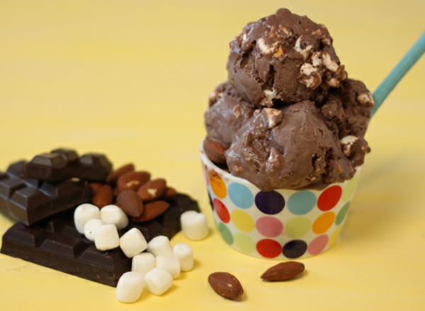 How to Make Rocky Road Ice Cream – Without An Ice Cream Maker