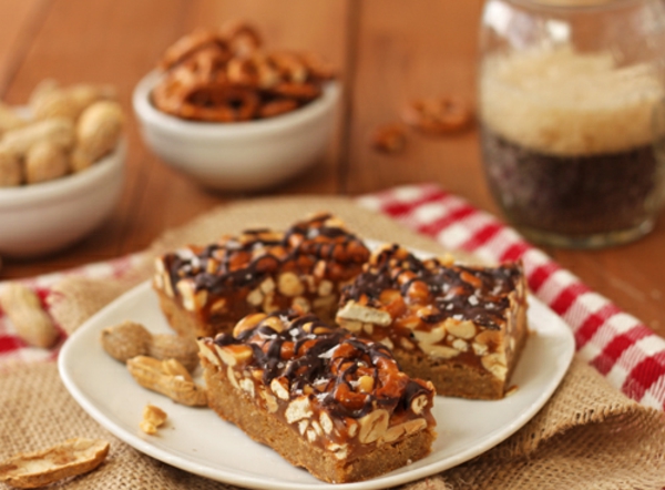Sweet and Salty Pretzel & Peanut Superbars Recipe