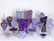 Purple & Lavender Candy Buffet