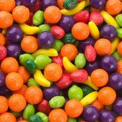 Nitwits Fruit Shapes Coated Candy
