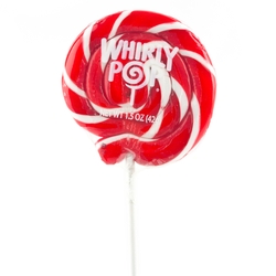 Red & White Whirly Pops 