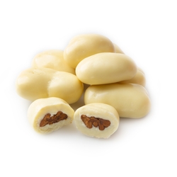 Dairy White Chocolate Covered Candied Pecan