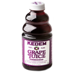 Passover Kedem 100% Pure Grape Juice - 1 QT.