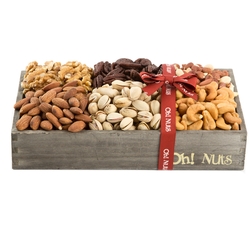 Wooden Nuts Line Up - Medium