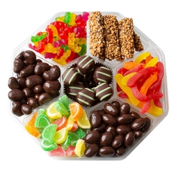 Passover 7 Section Chocolate & Candy Platter