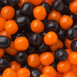 Sour Orange & Black Candy Balls Mix