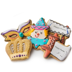 Purim Decorative Cookies Favor