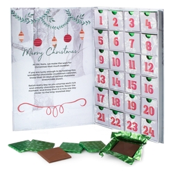 Oh! Nuts Holiday Chocolate Variety Advent Calendar Gift Box