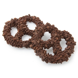 Chocolate Covered Pretzels with Cookie Crumbs - 10CT Box