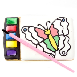 Brilliant All in One Paint a Cookie Kit- Butterfly
