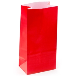 Red Paper Bags - 12CT