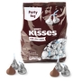 Silver Milk Chocolate Hershey's Kisses - 40 oz Party Bag