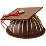 Hand Made Belgian Chocolate & Candies Graduation Hat SMASH CAKE