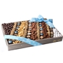 Baby Boy Chocolate & Nut Square Gift Basket - Large 18