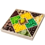 Sukkot Wood 13 Section Candy & Chocolate Tray