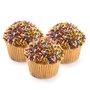 Passover Vanilla Sprinkle Cupcakes - 6 CT