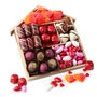 Valentines Day House of Love Wooden Gift Basket