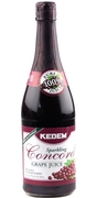 Kedem Large Sparkling Concord Grape Juice Bottle