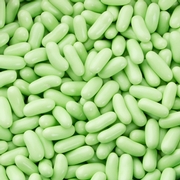 Light Green Candy Coated Licorice Mini's