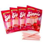 Sippie Candy in Straw - Strawberry - 30CT Bag