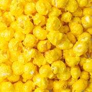 Yellow Candy Coated Popcorn - Lemon