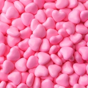 Pink Heart Pressed Candy - 2LB Bag