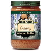Organic Creamy Raw Almond Butter