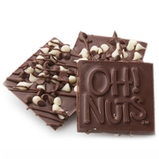 Oh! Nuts Chocolate Chip Dark Chocolate Bark Square