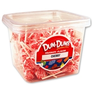 Cherry Dum Dum Pops - 120CT Box
