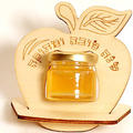 Wooden Apple Frame Honey Gift