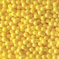 Yellow Shimmer Pearl Candy Beads 
