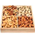 4-Section Wooden Nut Gift 