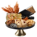 Purim Gold Oasis Cake Stand Mishloach Manos