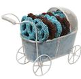 Chocolate Covered Pretzels Baby Boy Gift Basket