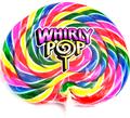 Jumbo 24 oz Rainbow Swirl Whirly Pop - 23 Inches