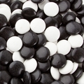 Black & White Mint Chocolate Lentils