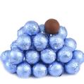 Pastel Blue Foiled Milk Chocolate Balls