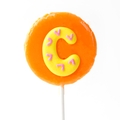 'C' Letter Hard Candy Lollipop