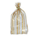 Gold & Silver Striped Bags
