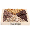 Oh! Nuts Wooden Nut Gift Tray