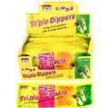 Triple Dipper Fizz Powder & Candy Sticks - 24CT Box