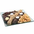Square Mint Glass Gift Tray