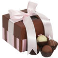 5-Pc Milk Chocolate Truffle Gift Box - Pink