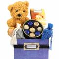 Thank You Teddy Bear Gift Basket