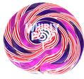 10 oz Purple & Blue Swirl Whirly Pops - 17.5 Inches