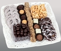 Chocolate & Nuts Ceramic Lace Gift Tray